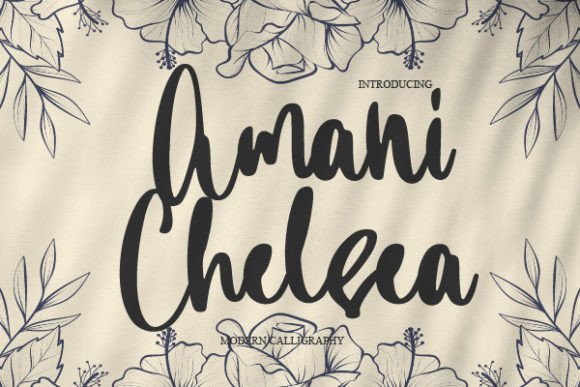 Amani Chelsea: A Handwritten Font for Warm and Engaging Campaign Designs