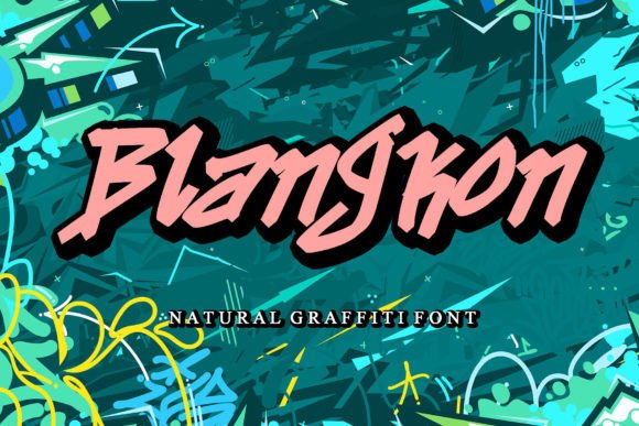 Blangkon: A Natural Graffiti Font for Dynamic Web Design