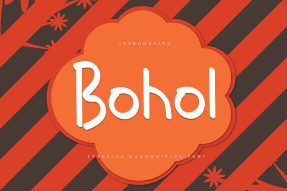 Bohol Font: A Handwritten Touch for Elegant Wedding Invitations and Beyond
