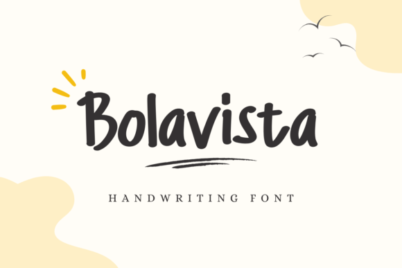 Bolavista Font: A Handcrafted Touch for Digital Publications
