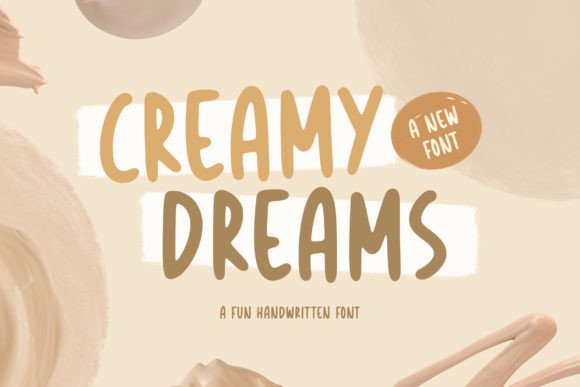 Creamy Dreams: A Sweet Handwritten Font for Modern Web Design