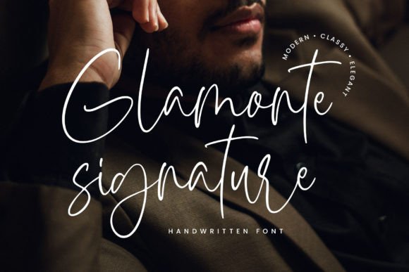 Glamonte Signature: The Script Font for Elegant Craft and Product Design