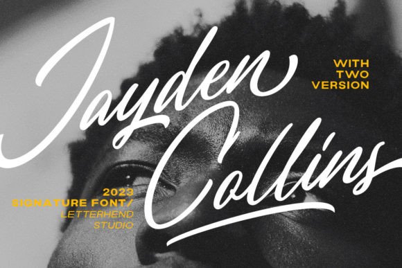 How I Used Jayden Collins Font to Bring a Handwritten Signature Style to a Café Branding Project