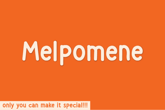 Melpomene: A Natural Handwritten Font for Web Design
