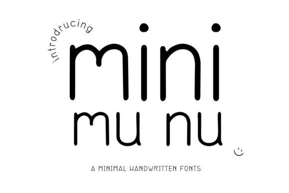 Mini Munu: A Friendly Handwritten Font for Branding