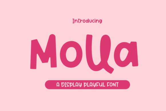 Molla: A Sweet Handwritten Font for Business Branding
