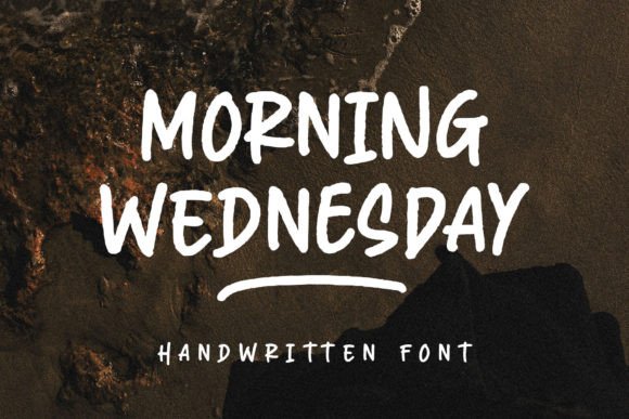 Morning Wednesday: A Playful Handwritten Font for Web Design