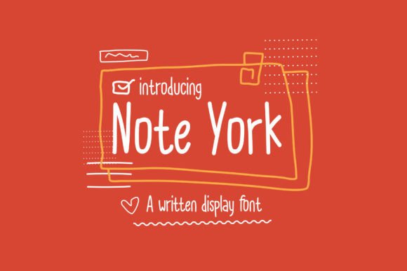 Note York: A Handwritten Font for Clear, Captivating Campaign Design