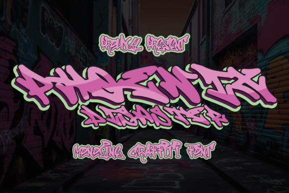Phoenix Disaster Font: A Web Designer’s Take on Street-Style Typography