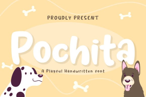 Pochita: A Playful Handwritten Font for Creative Branding Projects