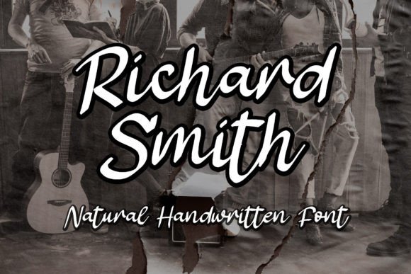 Richard Smith: A Neat Handwritten Font for Professional Branding