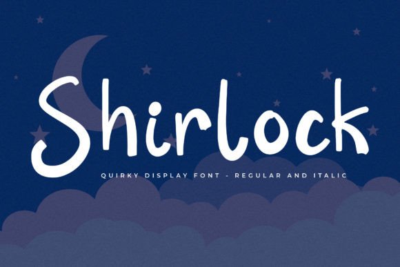 Shirlock: A Sweet and Friendly Handwritten Font for Editorial Design