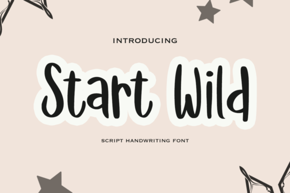 Start Wild: A Modern Handwritten Font for Editors