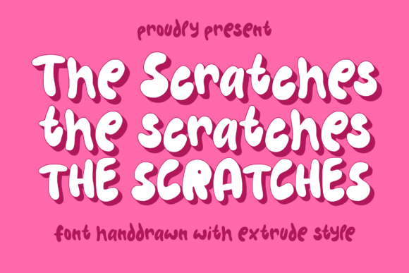 The Scratches: A Playful Handwritten Font for Modern Makers