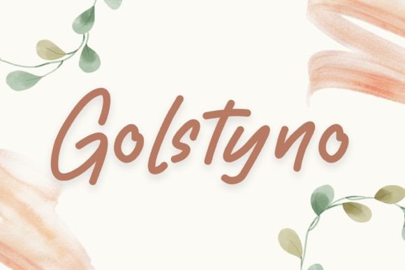 Using Golstyno: A Handwritten Font That Brings Personality to Branding