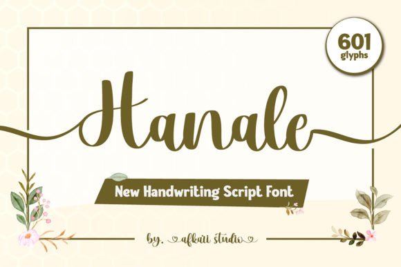 Why Hanale is the Perfect Script Handwritten Font for Editorial Designers