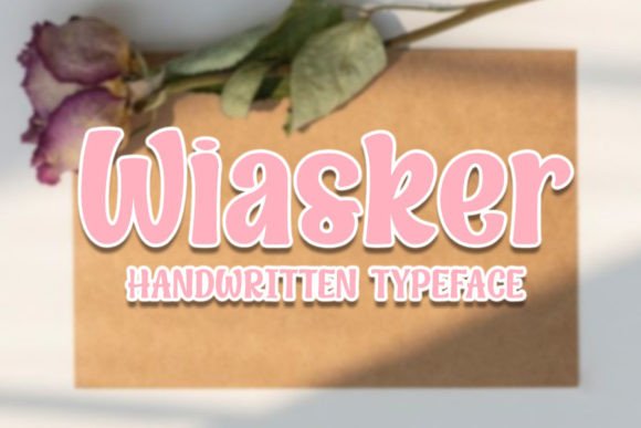 Wiasker: A Charming Handwritten Font for Editorial Design