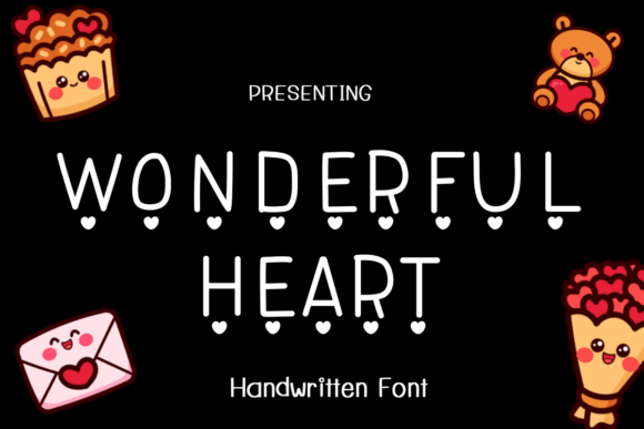 Wonderful Heart: A Cute Handwritten Font for Business Branding